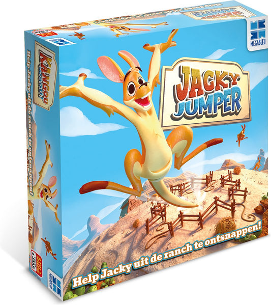 Jacky Jumper - Actiespel en Avontuur - Spelletjes voor kinderen - speelveld met trampoline effect