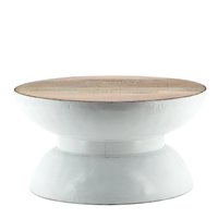 By Boo bijzettafel YoYo wit small 32x60x60cm