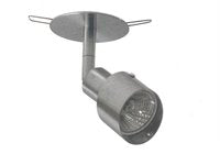Plafondlamp Cilinder Fantasia GU10 Zilver Excl led spot Max 50watt