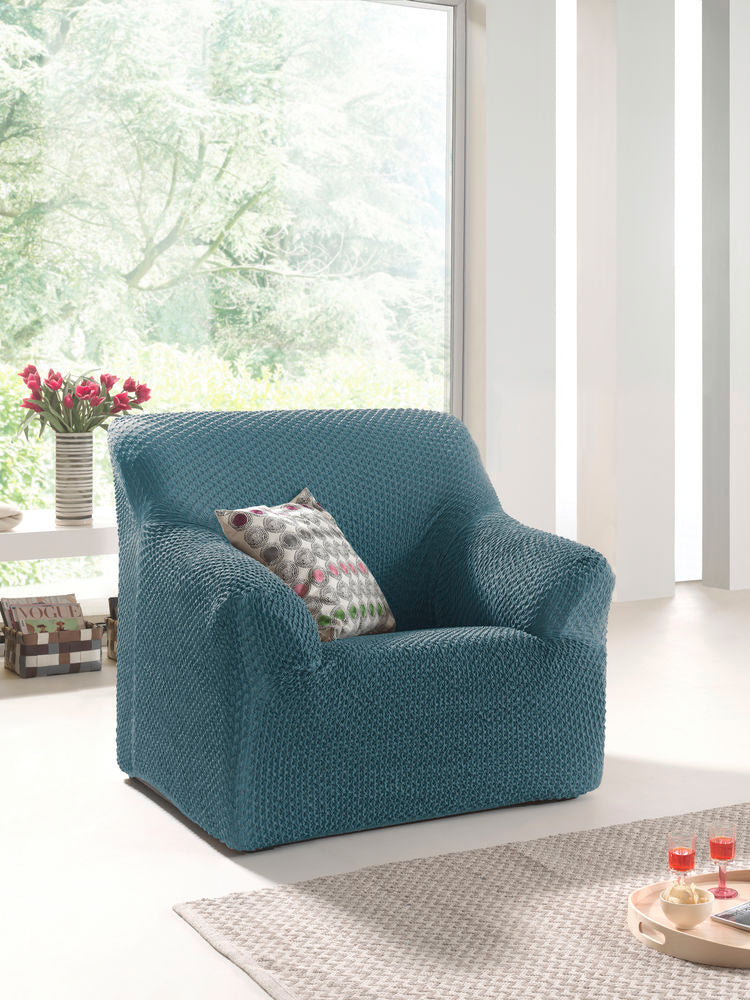 bankhoes - zetelhoes - 1-zit -  perfecte pasvorm - made in Italy - stretch - bankbeschermer