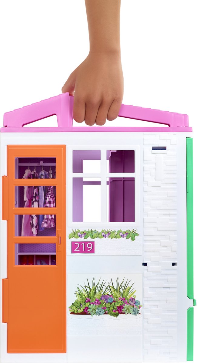 Barbie - Zomerhuis met zwembad, boot en hangmat - Barbie huis