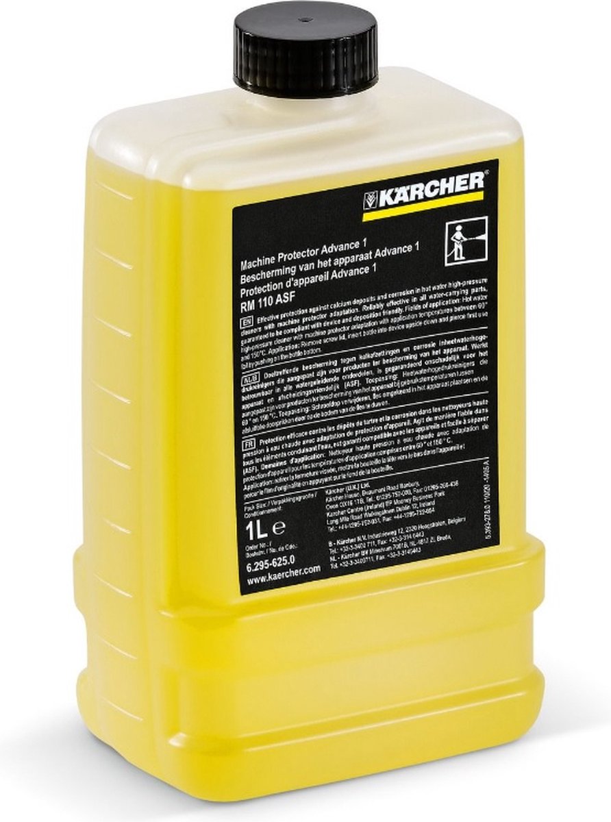 Kärcher 6.295-625.0 Reinigingsmiddel - Ontkalkingsmiddel - Bescherming tegen verkalking voor warmwater-hogedrukreinigers