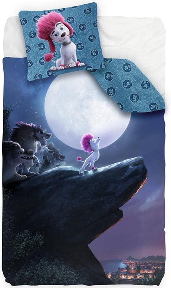 100 % Wolf Dekbedovertrek - Eenpersoons - 140 x 200 cm - Katoen