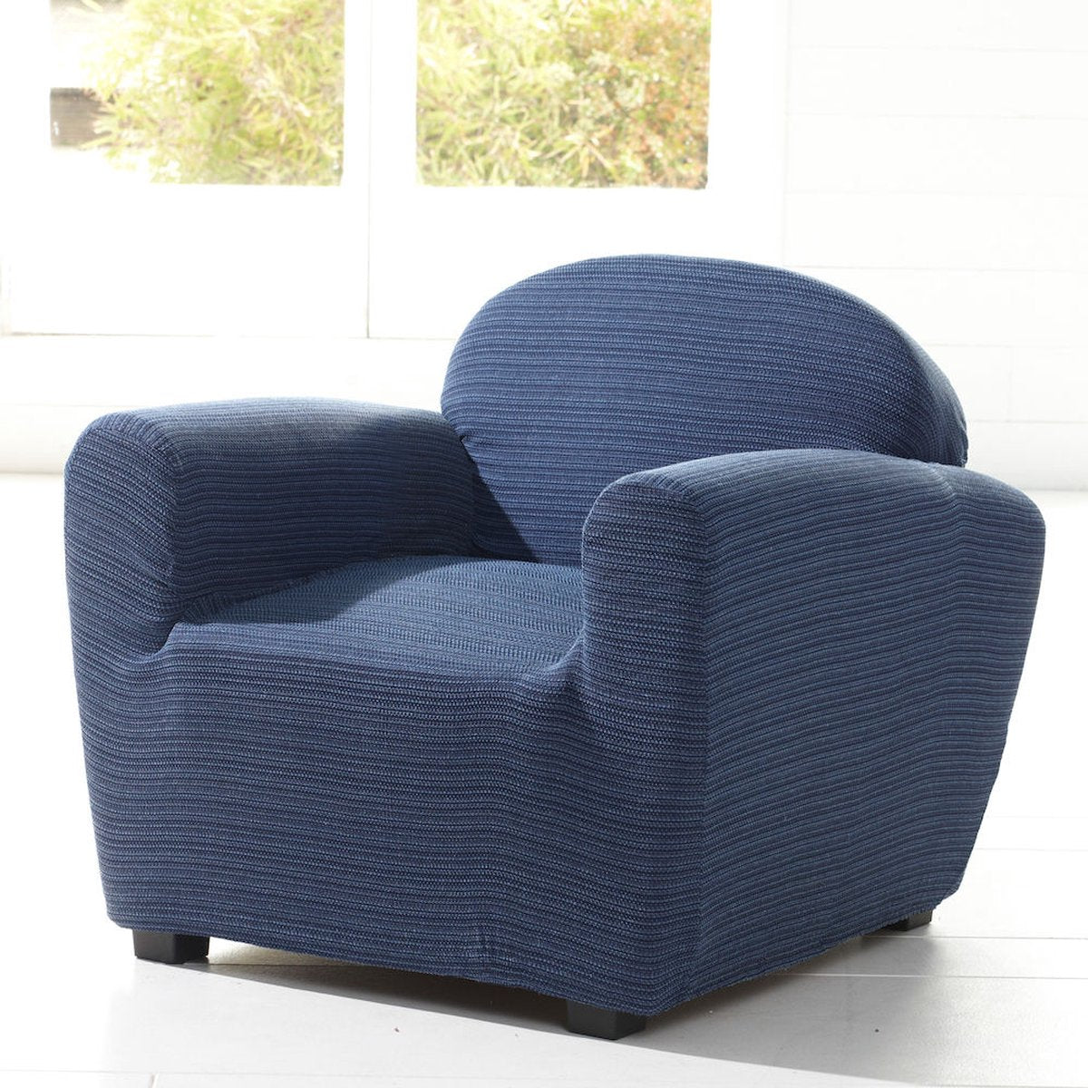 bankhoes - zetelhoes - 1-zit - perfecte pasvorm - made in Italy - stretch - bankbeschermer