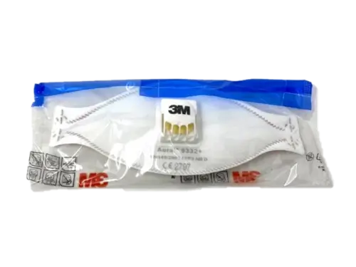 3M Stofmasker Aura 9332+FFP3 Met Uitademventiel Doos 10 Stuks