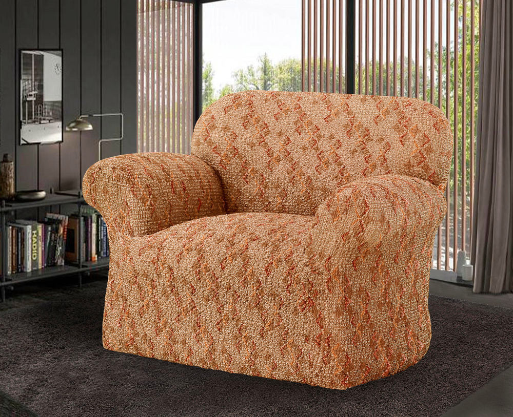 bankhoes - zetelhoes - 1-zit - perfecte pasvorm - made in Italy - stretch - bankbeschermer