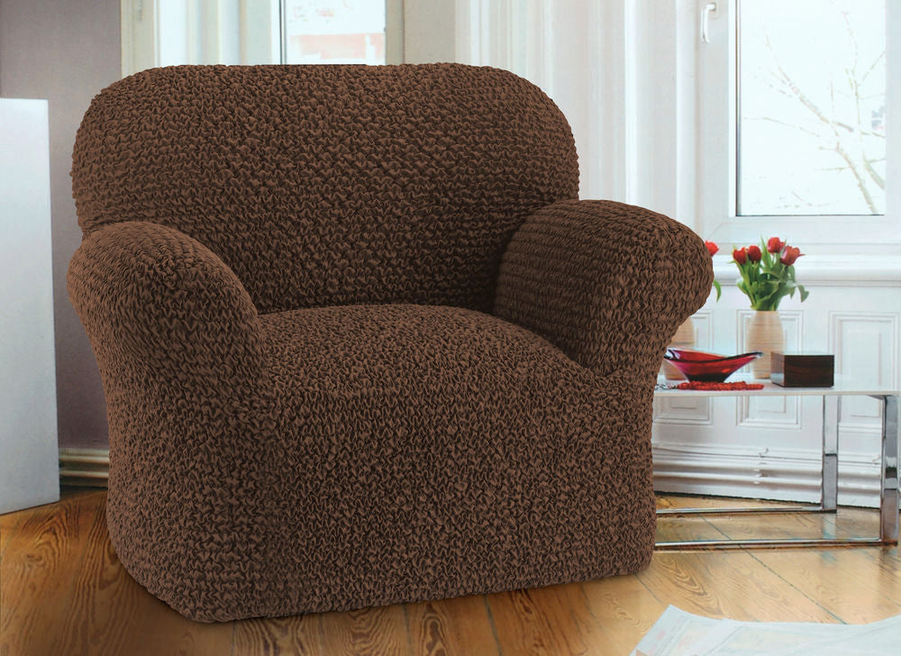 bankhoes - zetelhoes - 1-zit -  perfecte pasvorm - made in Italy - stretch - bankbeschermer