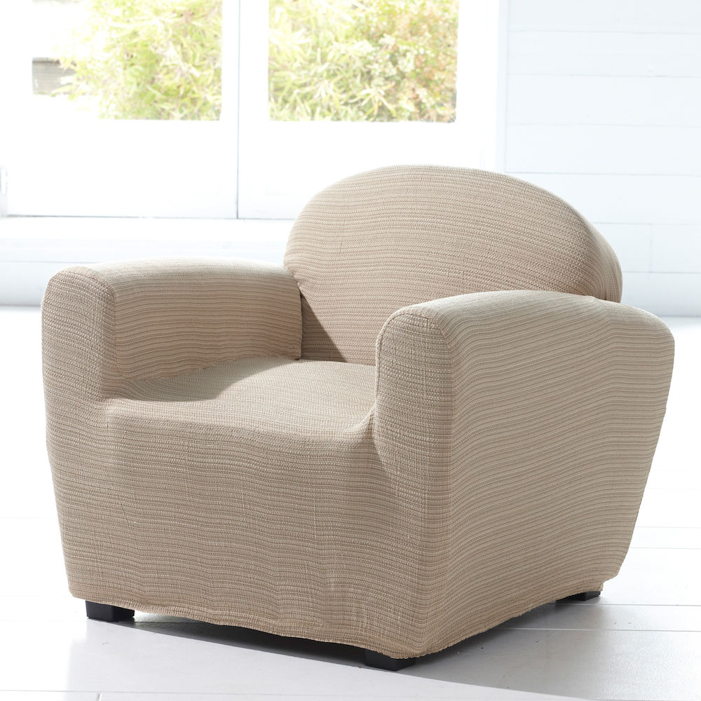 bankhoes - zetelhoes - 1-zit - perfecte pasvorm - made in Italy - stretch - bankbeschermer