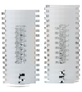 Wandlamp - Wit/Zilver - 8 watt - Warm wit licht