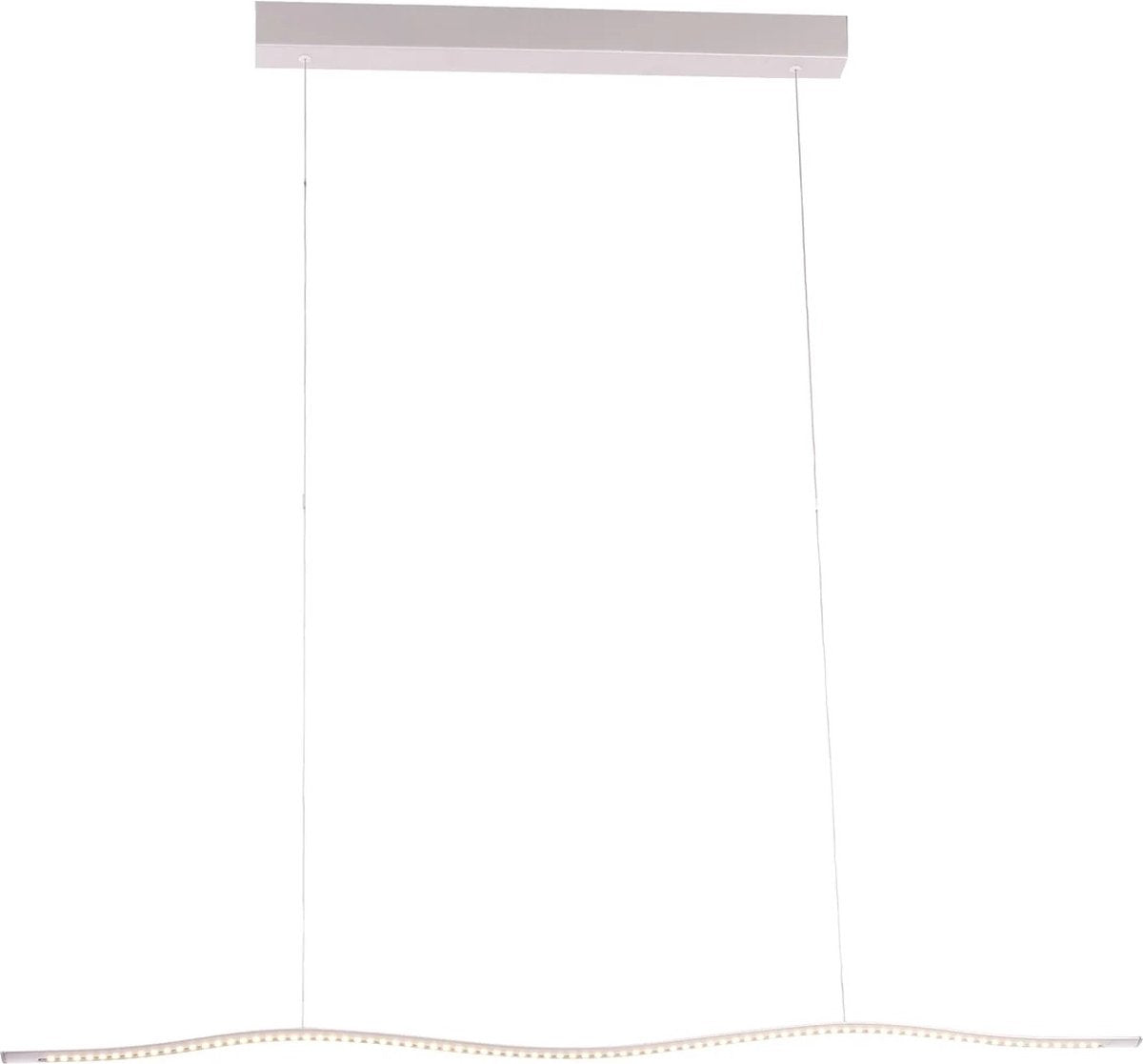 Hanglamp wit of zwart LED lang 16,8W 1040mm breed