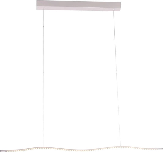 Hanglamp wit of zwart LED lang 16,8W 1040mm breed