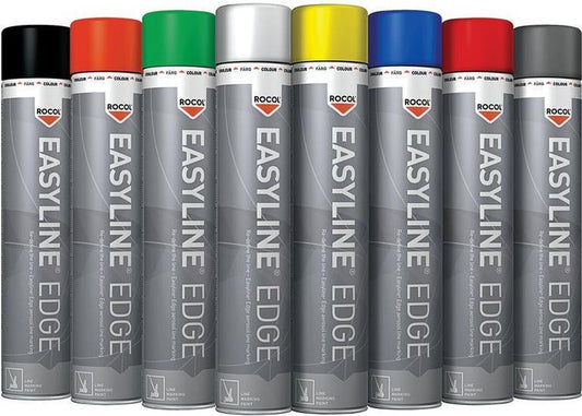 Rocol RS47003 Easyline Edge lijnmarkeerverf in spuitbus - blauw