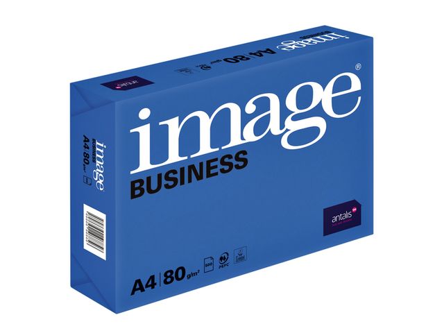 Kopieerpapier image business a4 80gr wit | Pak a 500 vel | 5 stuks