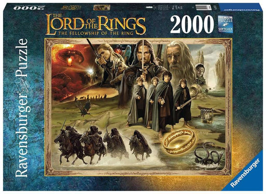 Ravensburger puzzel Lord of the Rings Fellowship Of The Ring - Legpuzzel - 2000 stukjes