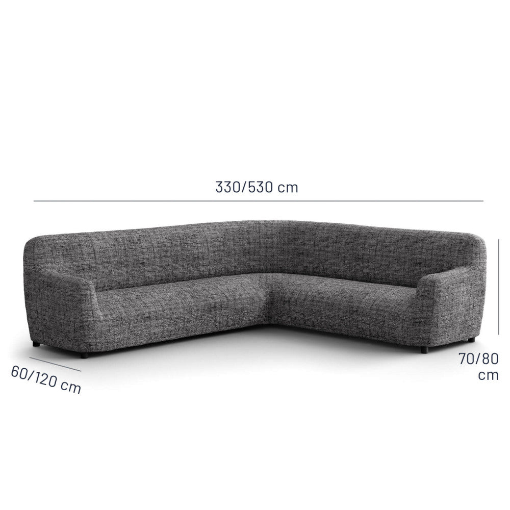 bankhoes - zetelhoes - hoekbank - perfecte pasvorm - made in Italy - stretch - bankbeschermer