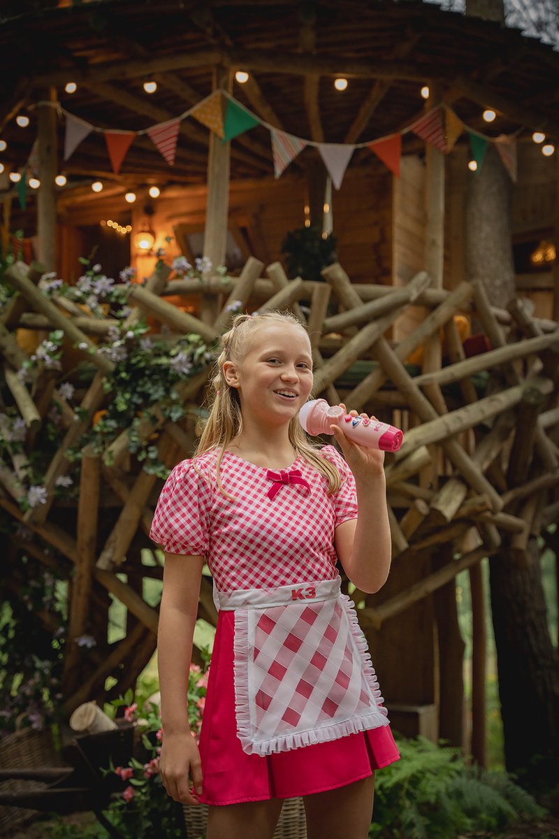 K3 verkleedkleding - verkleedjurk De 3 Biggetjes - 9/11 jaar - Maat 152