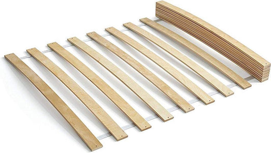 lattenbodem van berken gebogen latten, gerold, zonder frame