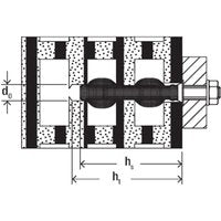 Fischer injectie ankerhuls met net FIS H 16x85 N  (20stuks)