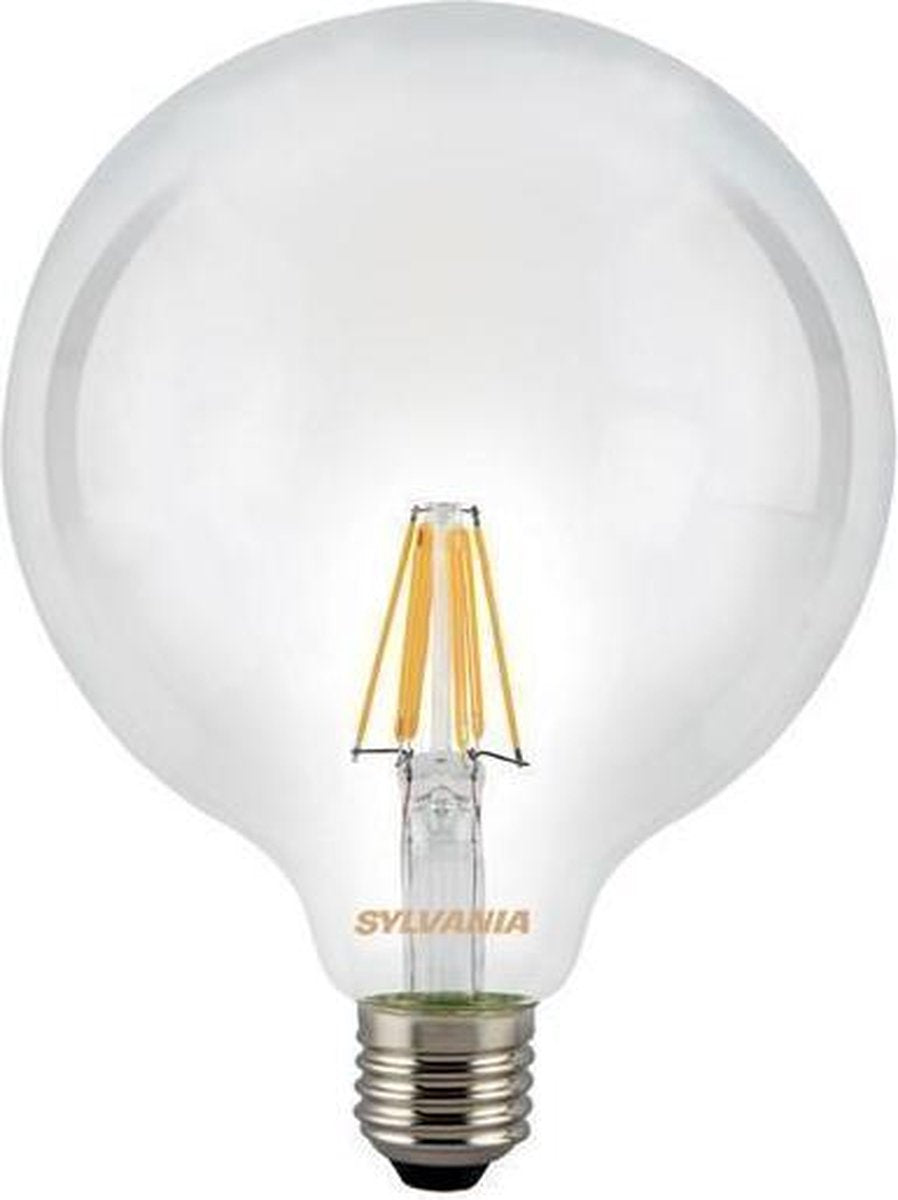 Sylvania ToLEDo Retro Globe E27 G120 7.5W Helder SL | Vervangt 75W