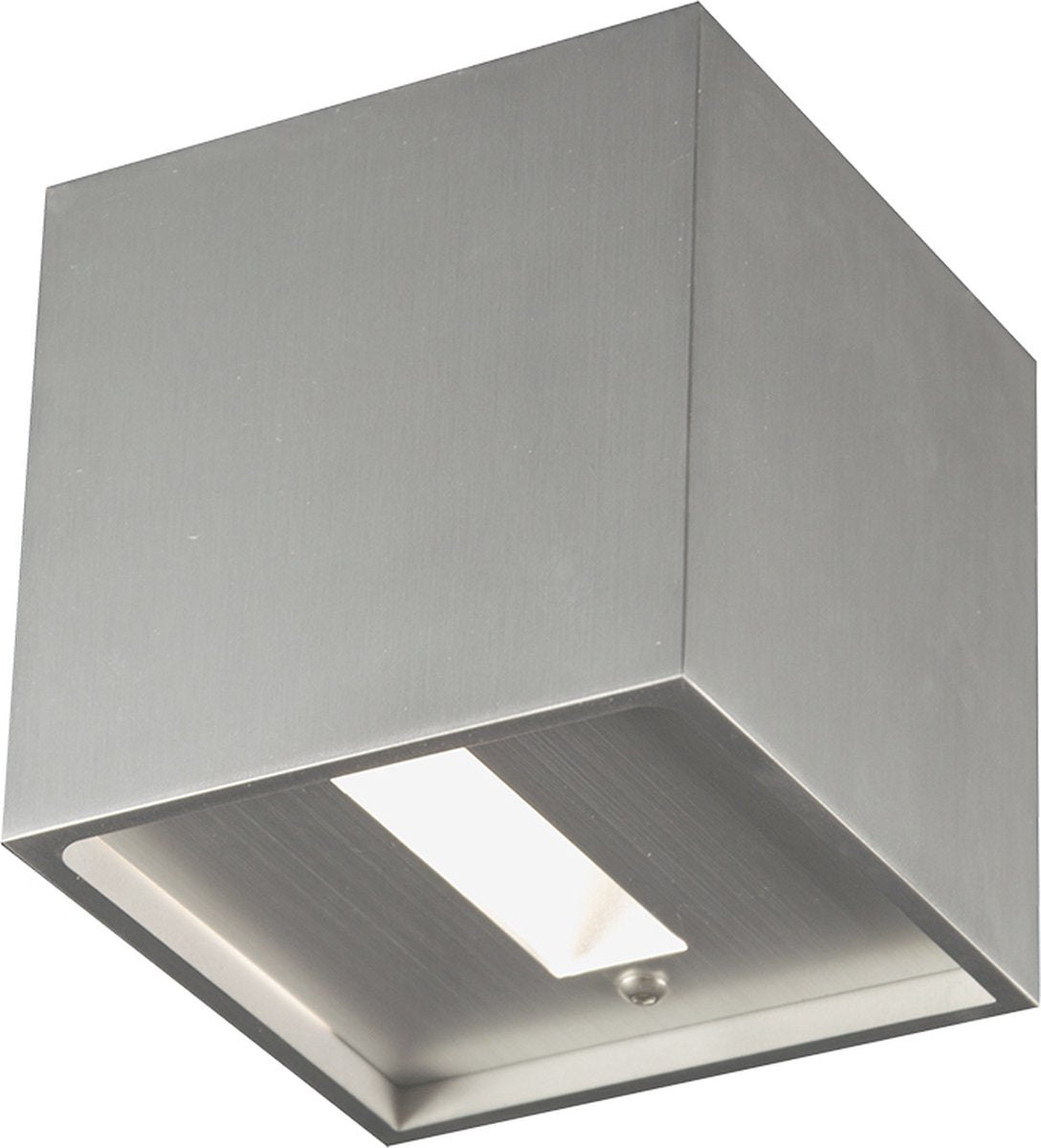 NEMO wandlicht up-down LED 4 W geborsteld alu