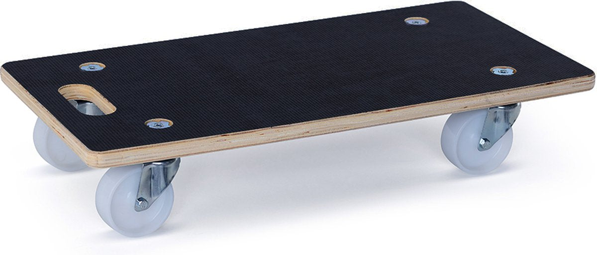 MESO Meubelroller Rechthoekig - Meubeltransporter - PP Wiel - Max 250kg - Meubelhondje - Transporthulp - 57,5 x 29 cm - Meubelverplaatser - Meubelrollers - Meubellifter - Transport Trolley