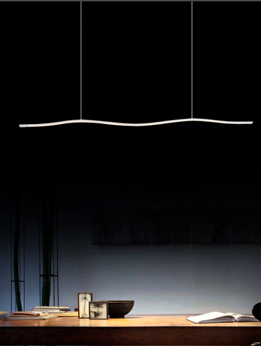 Hanglamp wit LED lang 16,8W 1040mm breed