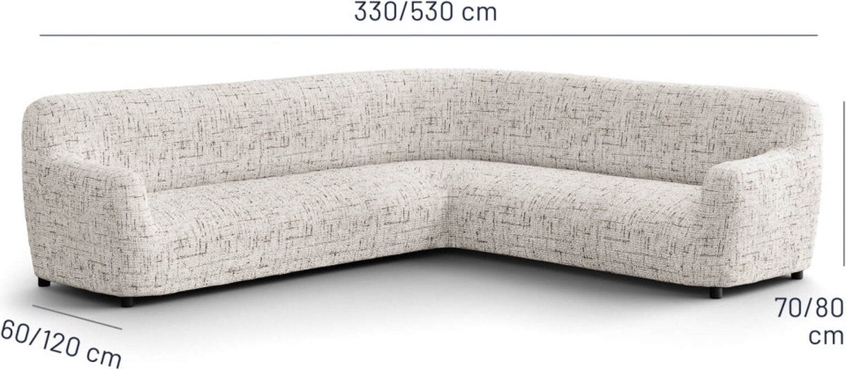 bankhoes - zetelhoes - hoekbank - perfecte pasvorm - made in Italy - stretch - bankbeschermer