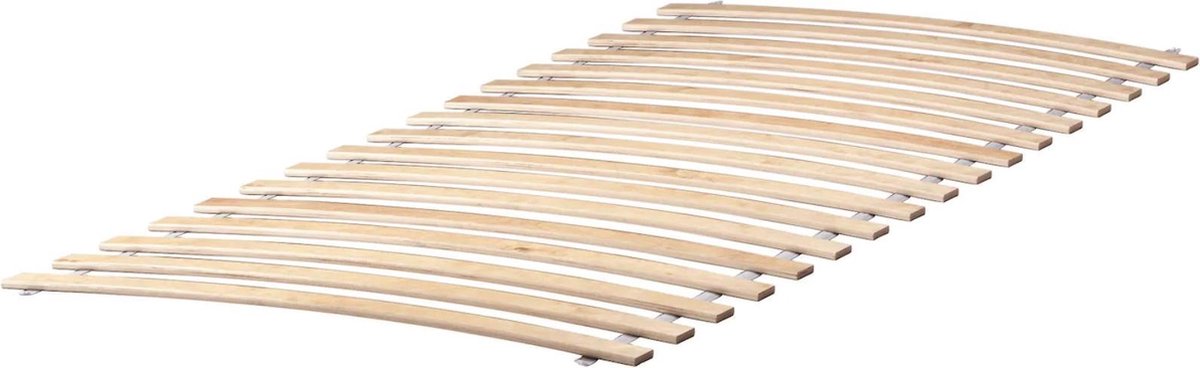 lattenbodem van berken gebogen latten, gerold, zonder frame
