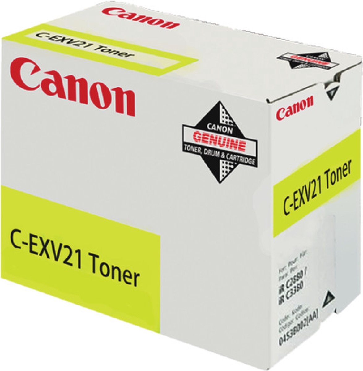 Canon CEXV-21 Tonercartridge - Geel