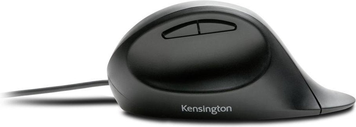 Kensington Pro Fit® Ergonomische Bedrade Muis - Met USB 3.0-Aansluiting, 4 DPI-Instellingen En 5 Knoppen -Zwart