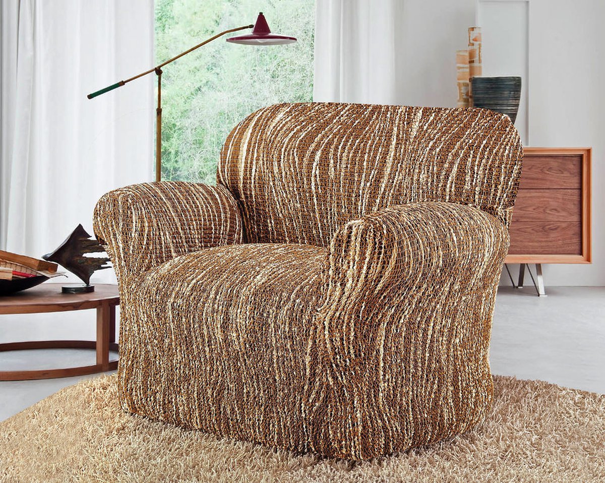 bankhoes - zetelhoes - 1-zit - perfecte pasvorm - made in Italy - stretch - bankbeschermer