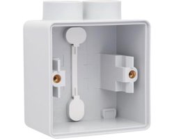 Niko - New Hydro opbouwdoos voor 1 functie met 1x2 ingangen M20 (incl. 2 wartels en 1 stop) (700-84102)