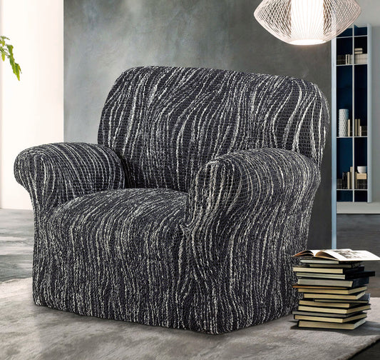 bankhoes - zetelhoes - 1-zit -  perfecte pasvorm - made in Italy - stretch - bankbeschermer