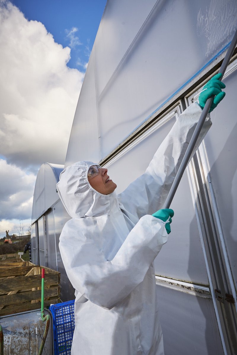 AlphaTec® 1500/138 - Chemische bescherming, Waterdichte overall, Doe-het-zelf, Bouw, 2XL, Wit