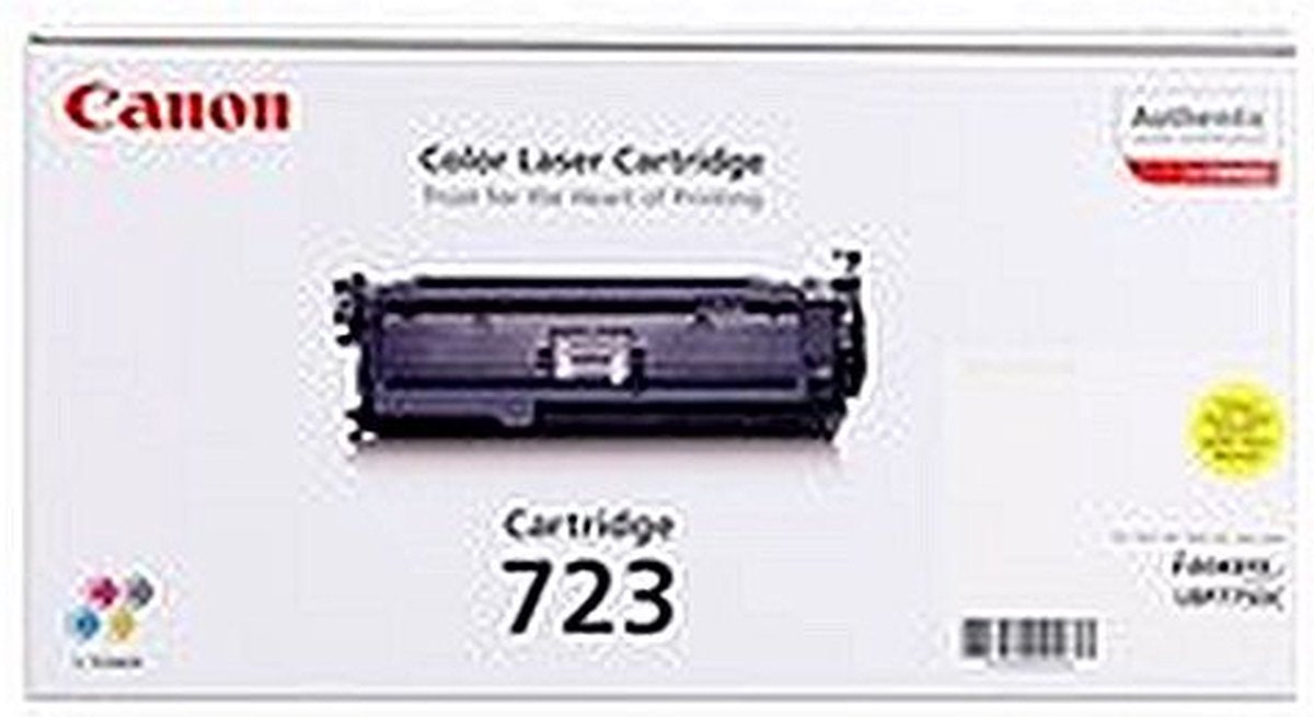 Canon 723 Tonercartridge - Geel
