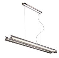 Plafondverlichting Pendel Dimbaar 3000K 2x20W 2x2000Lm Chroom