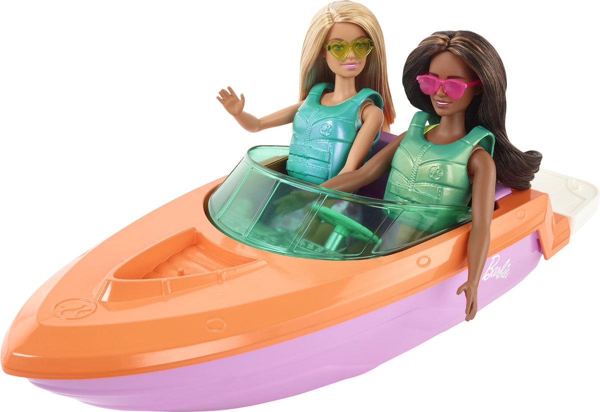 Barbie - Zomerhuis met zwembad, boot en hangmat - Barbie huis