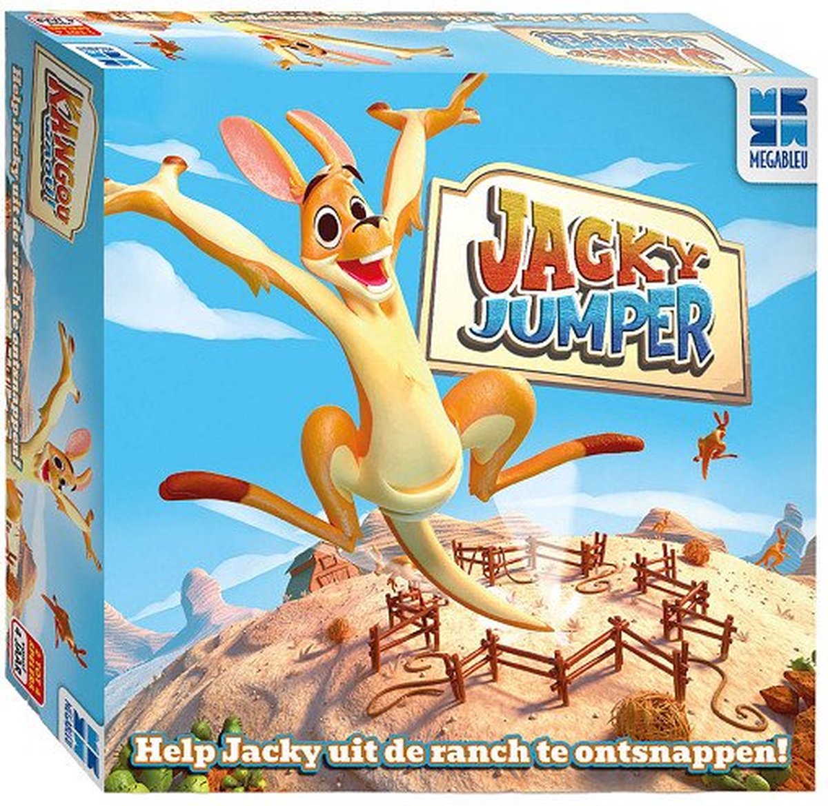 Jacky Jumper - Actiespel en Avontuur - Spelletjes voor kinderen - speelveld met trampoline effect