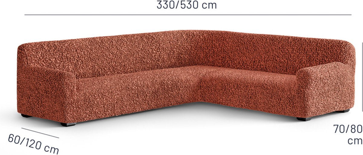 bankhoes - zetelhoes -hoekbank - perfecte pasvorm - made in Italy - stretch - bankbeschermer