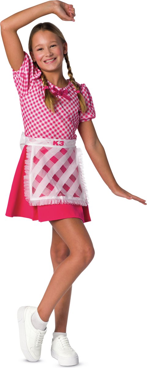 K3 verkleedkleding - verkleedjurk De 3 Biggetjes - 9/11 jaar - Maat 152