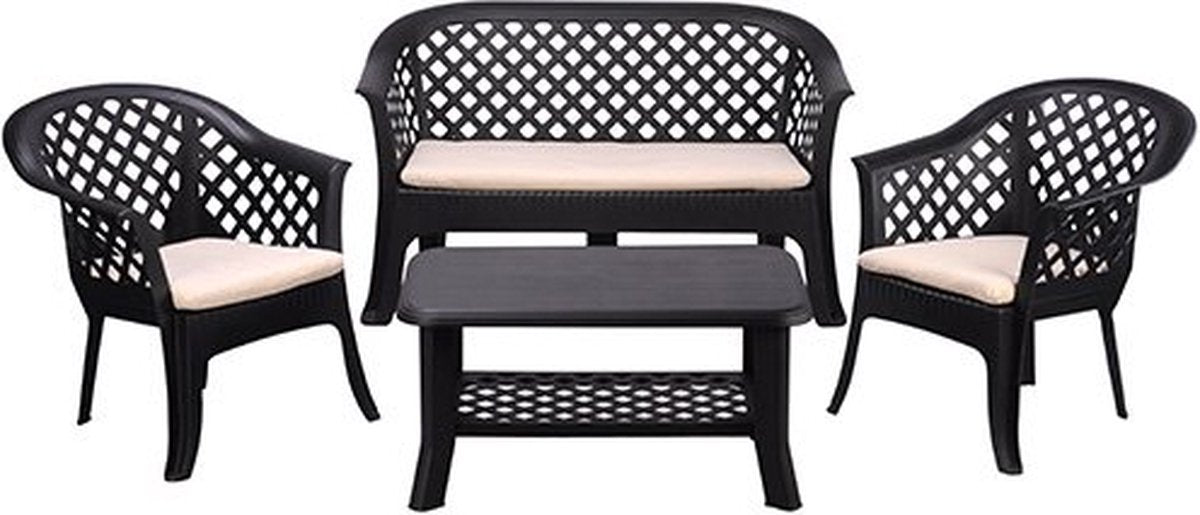 Buitengewoon Boet Tuinset Veranda Grijs