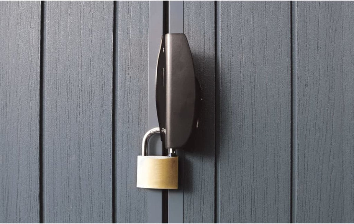 Keter Darwin 66 Tuinhuis - 190x183x221 cm - Grijs