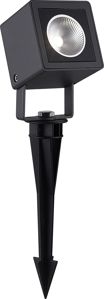 TUINSPOT - 7W - ALU - 560LM - 3000K - IP65 - 70MM X 80MM X 327MM - ZWART