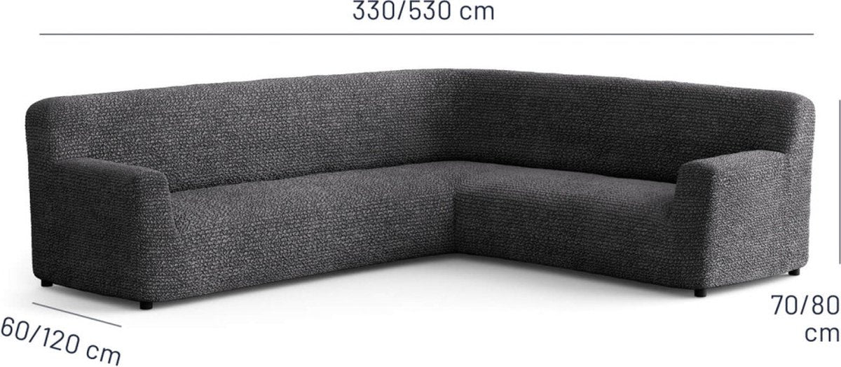 bankhoes - zetelhoes - hoekbank - perfecte pasvorm - made in Italy - stretch - bankbeschermer