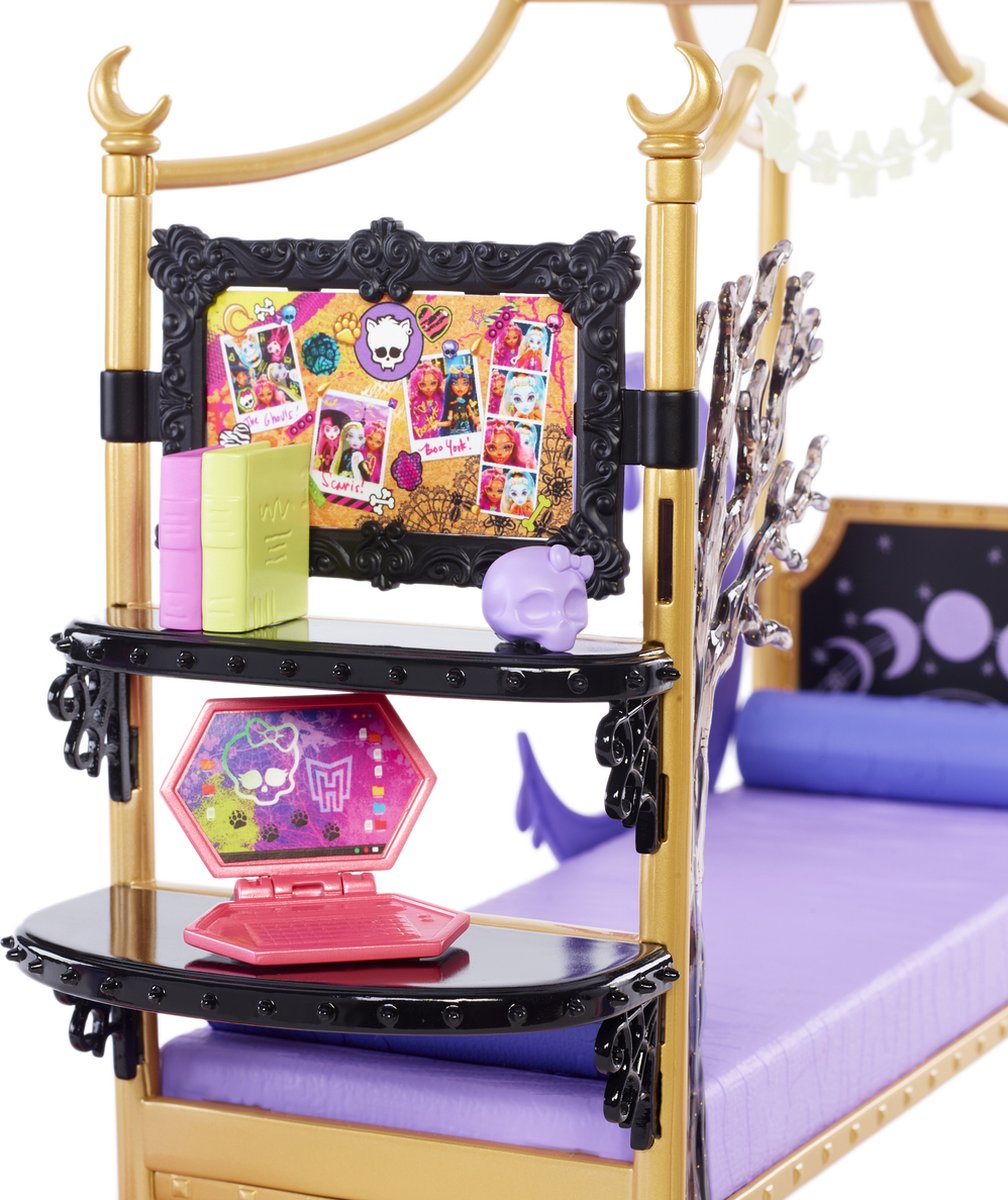 Monster High - Clawdeen Wolf - Slaapkamer - Paars