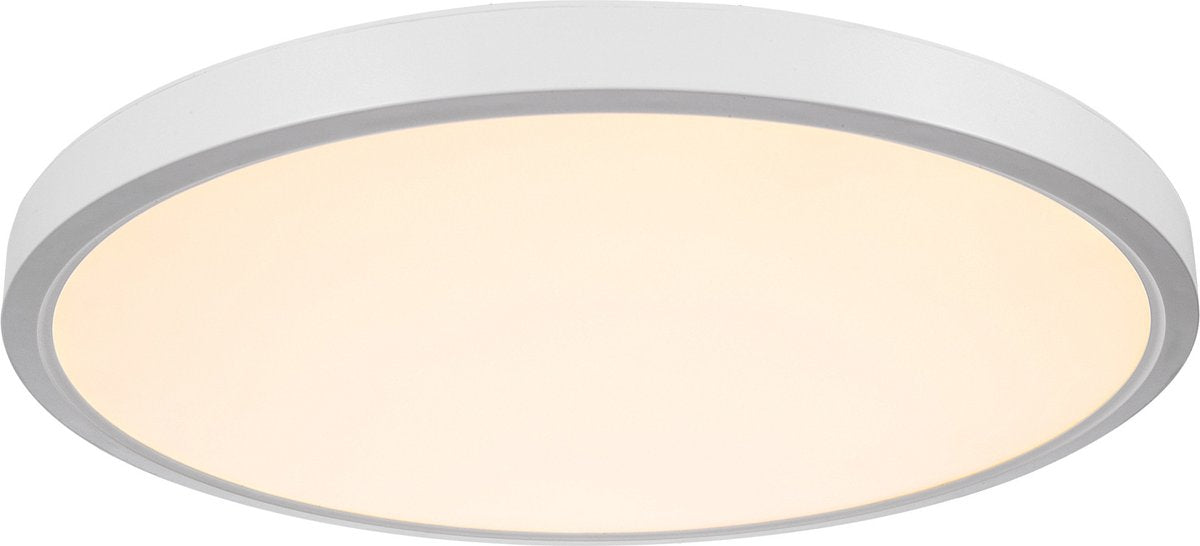 Opium grote ronde plafondlamp wit 40W led 2700K