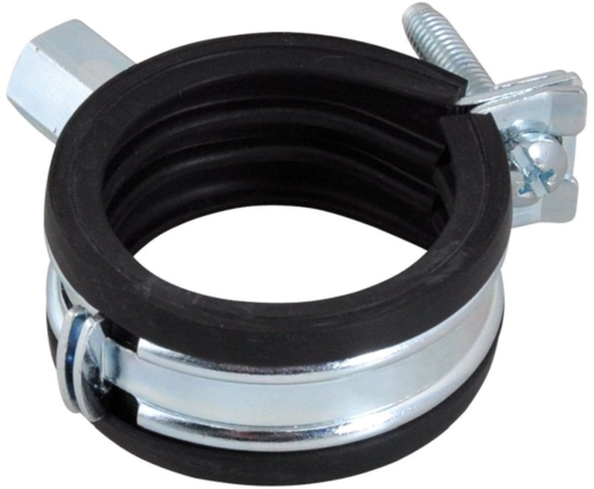 pijpbeugel - buisklem - met inlage - M8 - snelsluiting - 57 tot 61 mm