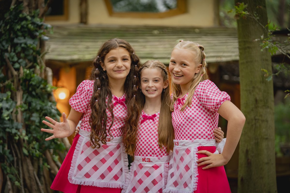 K3 verkleedkleding - verkleedjurk De 3 Biggetjes - 9/11 jaar - Maat 152