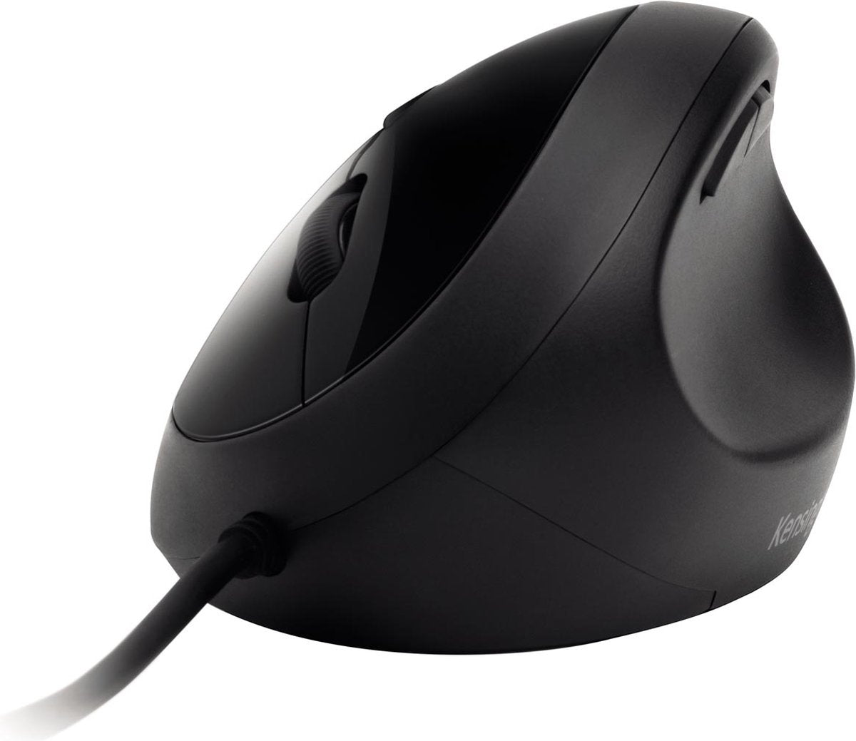 Kensington Pro Fit® Ergonomische Bedrade Muis - Met USB 3.0-Aansluiting, 4 DPI-Instellingen En 5 Knoppen -Zwart