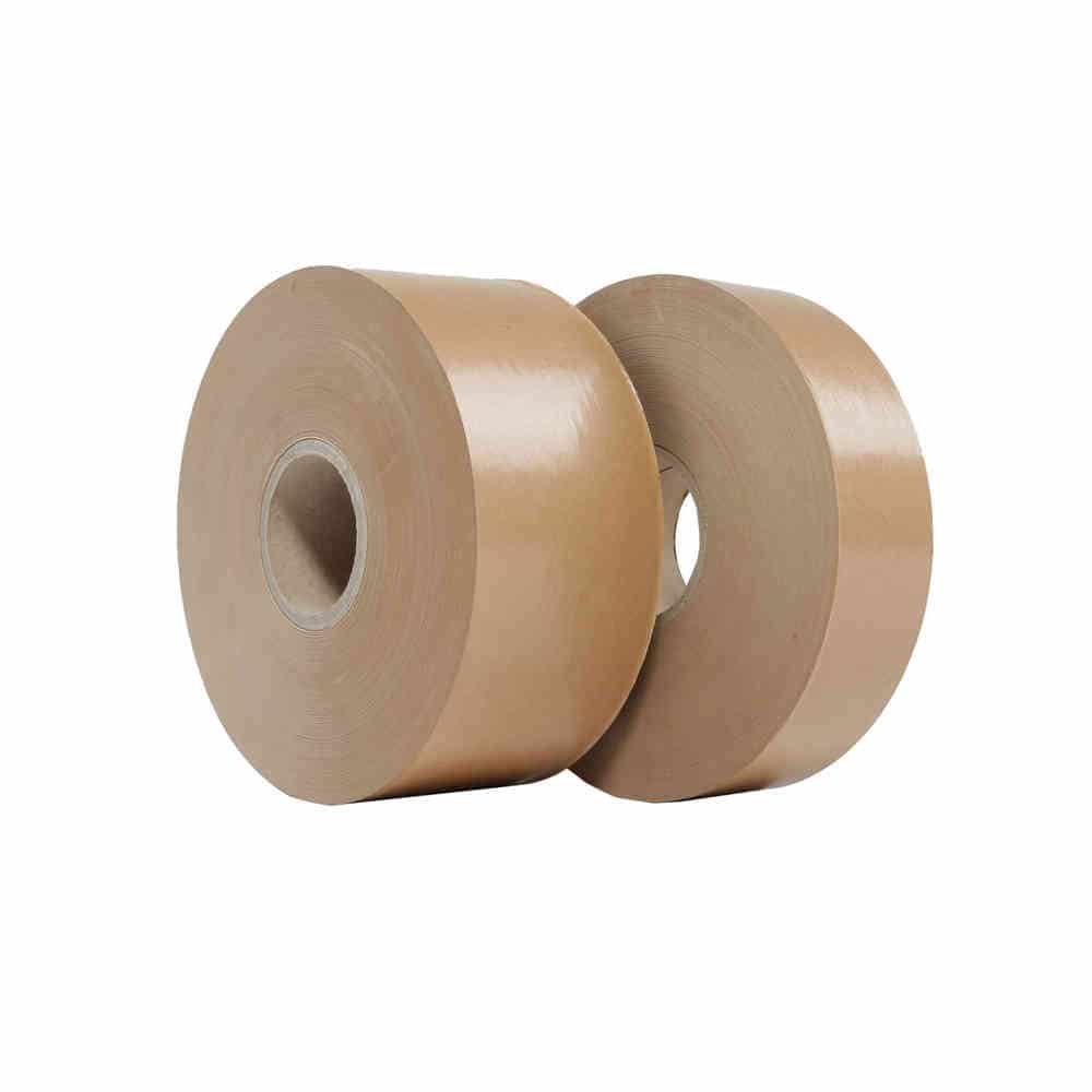 Papieren tape gegomd – 70mm X 200m – 60g/m3 – 36 stuks